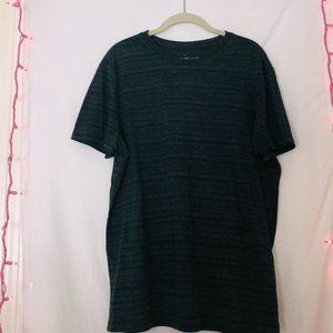 Champion Men's Green Striped Tee (Soft)